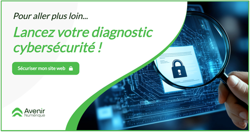 Cette image représente l'offre de diagnostic en Cybersécurité d'entreprise par Avenir Numérique
